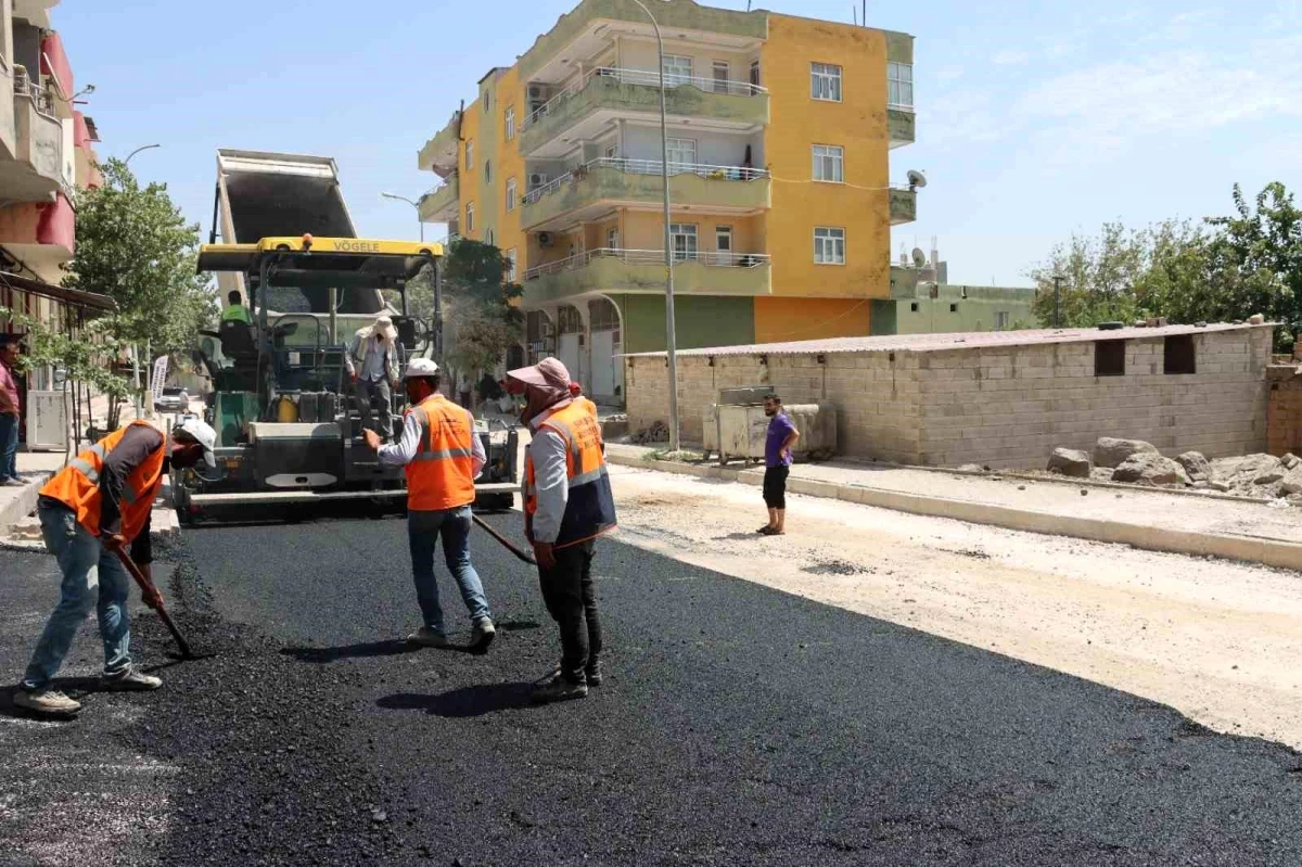 Şanlıurfa Büyükşehir Belediyesi Viranşehir\'de Asfalt Çalışmalarını Sürdürüyor