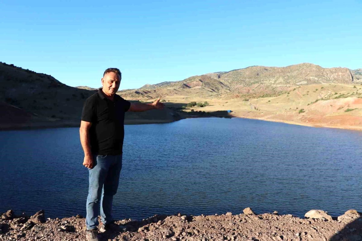 Erzurum\'un Oltu ilçesinde sulama göleti tamamlandı