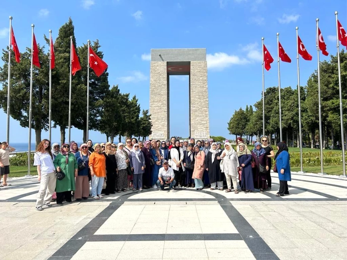 Amasyalı kadınları duygulandıran Çanakkale gezisi: "Toprağa basmaya çekindik"