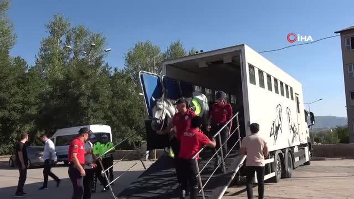 Ankara ve Van polis atlı birlikleri Bitlis\'te devriye attı