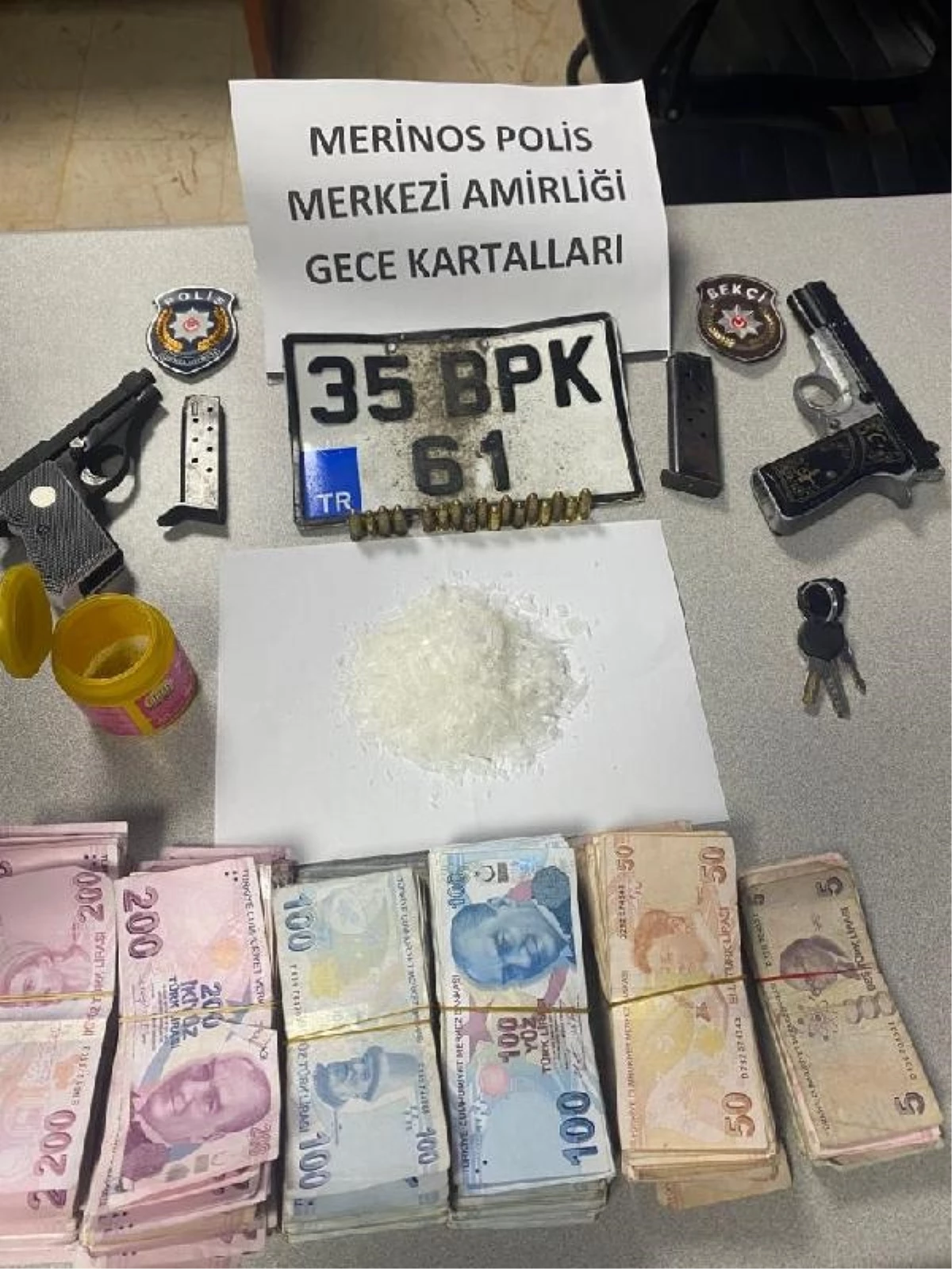 Bursa\'da Uyuşturucu Operasyonu: 3 Şüpheli Gözaltına Alındı