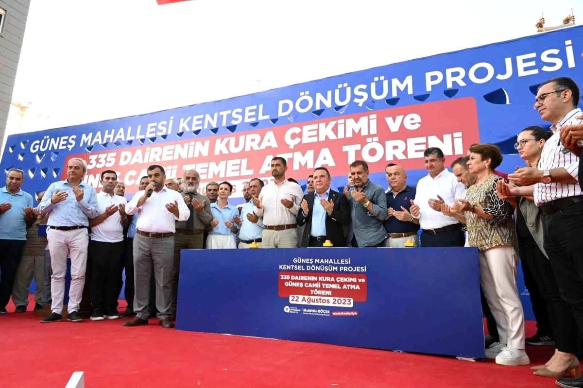 Antalya Güneş Mahallesi\'nde Kentsel Dönüşüm Projesi Tamamlandı