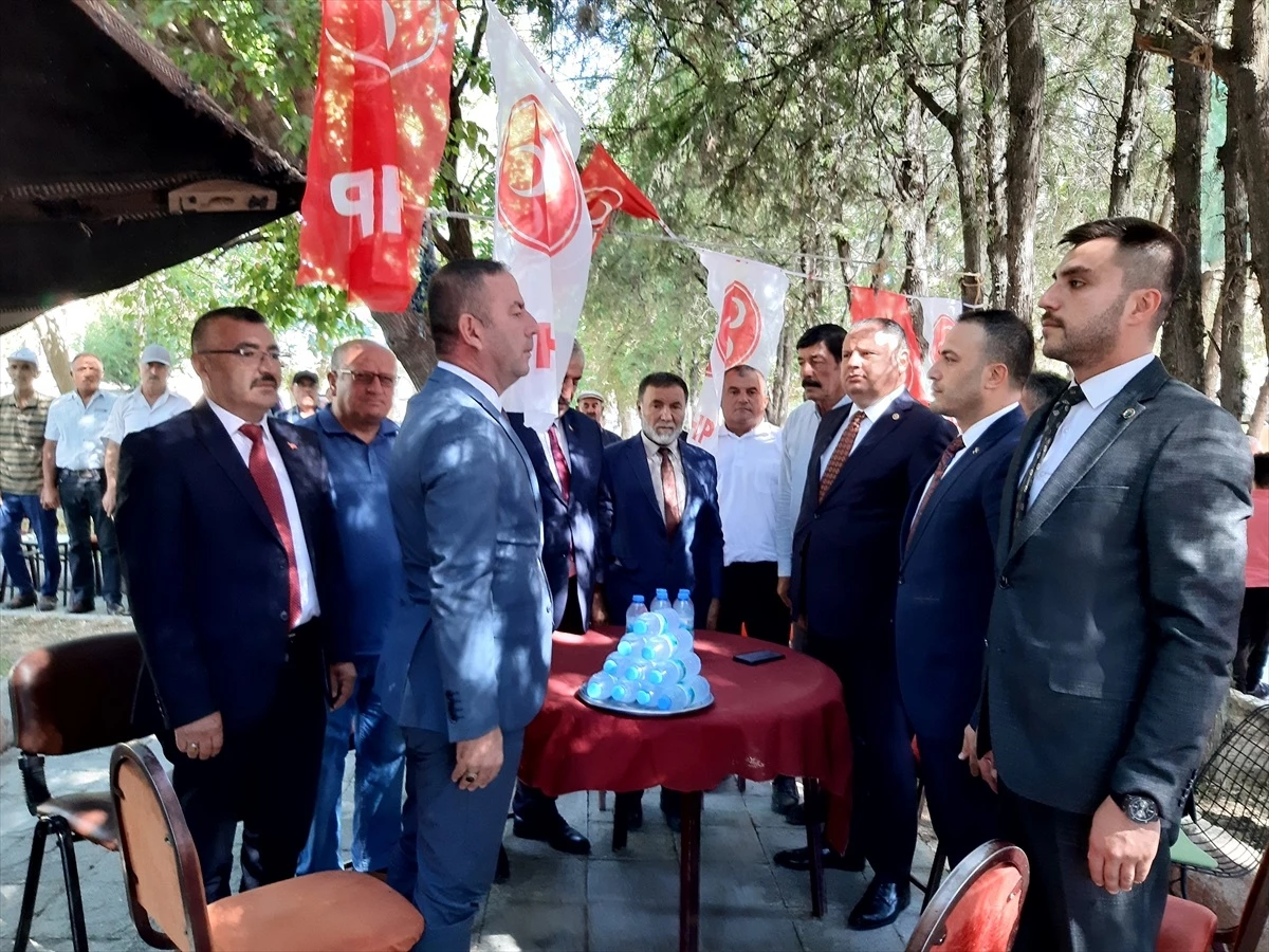 MHP Karakeçili İlçe Başkanlığına Abdullah Akdeniz seçildi