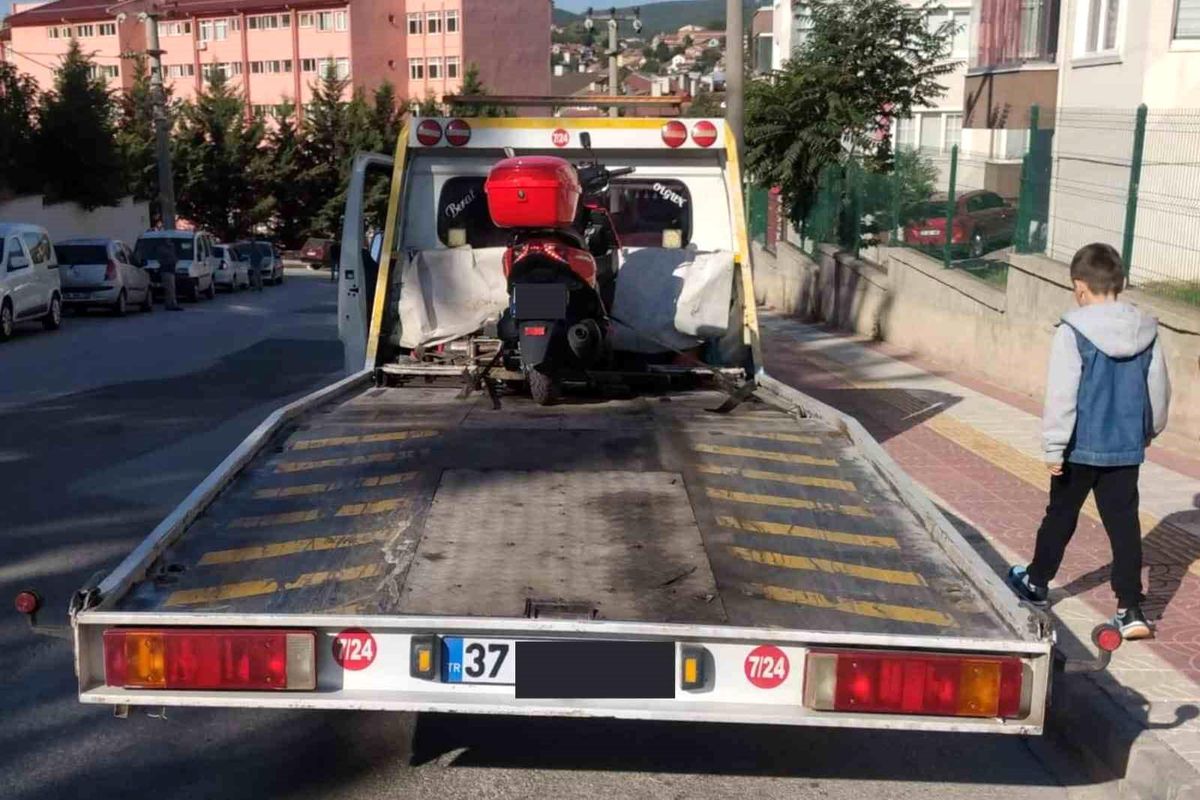 Kastamonu\'da 152 Motosiklet Sürücüsü Kask Takmıyor