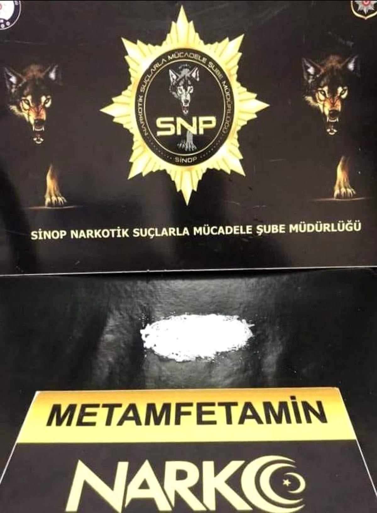 Sinop\'ta Durumundan Şüphelenilen Araçta Metamfetamin Ele Geçirildi