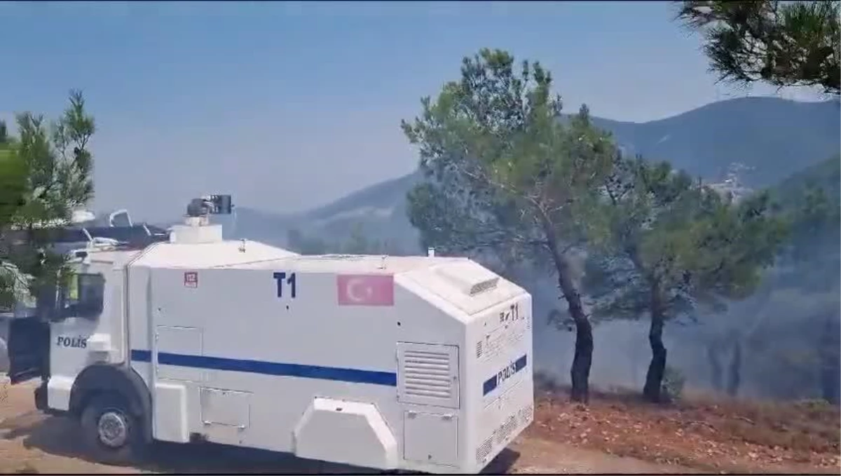 Çanakkale\'deki Orman Yangınında 97 Kişi Dumandan Etkilendi