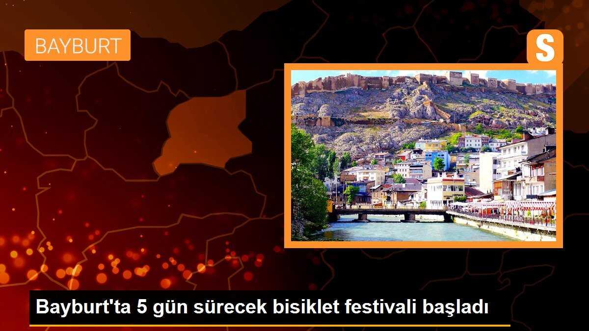 Bayburt\'ta 5 Gün Sürecek Bisiklet Festivali Başladı