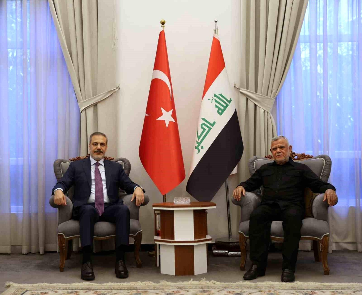 Dışişleri Bakanı Hakan Fidan, Irak\'ta Fetih İttifakı lideri Hadi Amiri ile görüştü