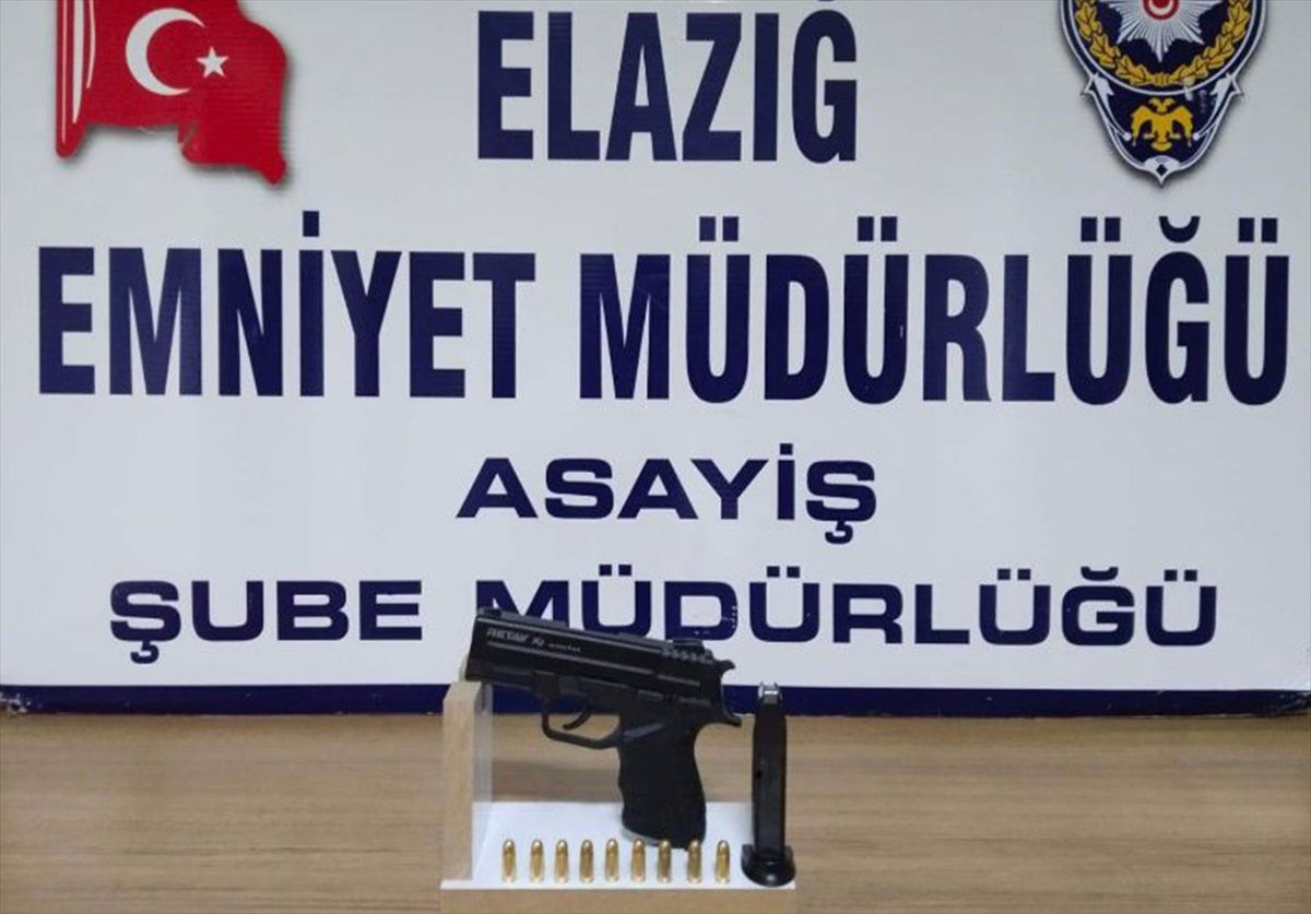 Elazığ\'da bir kişiyi silahla yaralayan şüpheli yakalandı