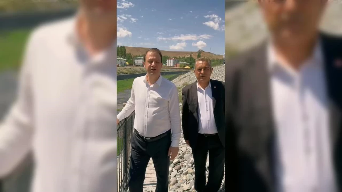 CHP Milletvekili Digor Deresi\'ndeki Kanalizasyon Atıklarına Dikkat Çekti