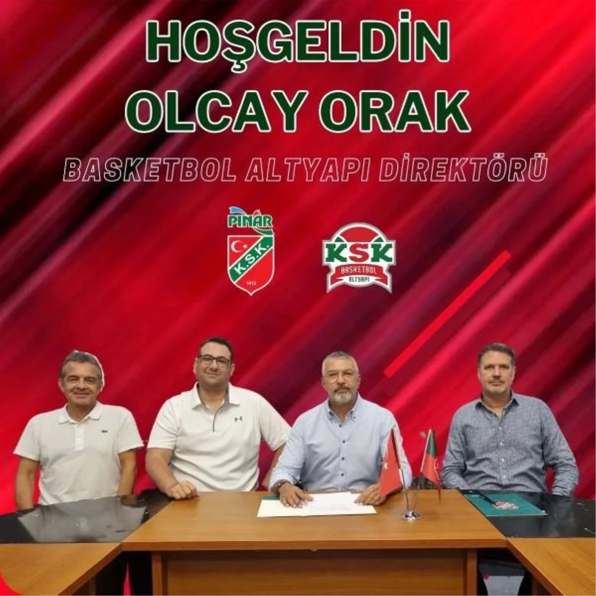 Karşıyaka Spor Kulübü Basketbol Altyapı Direktörlüğüne Olcay Orak getirildi
