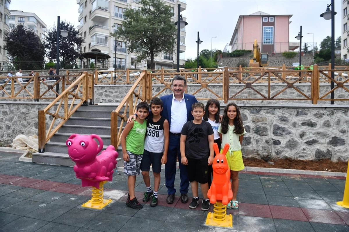 Trabzon Ortahisar\'da Yeşil Alan Çalışmaları Devam Ediyor