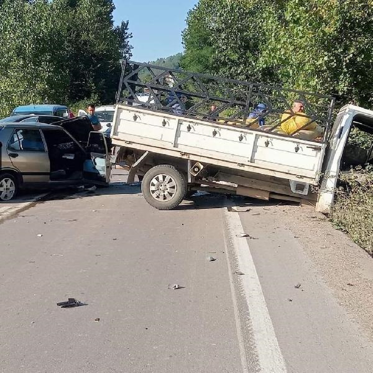 Fatsa\'da Kamyonet ile Otomobil Çarpıştı: 1 Ölü