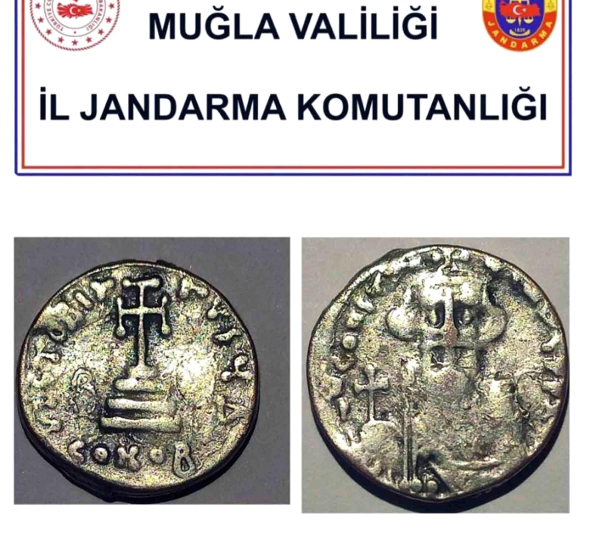 Milas\'ta Roma dönemine ait tarihi madalyon ele geçirildi