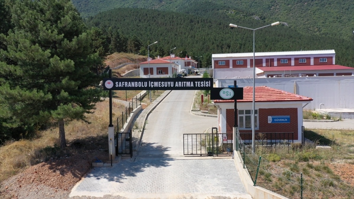Safranbolu Belediyesi Su Arıtma Tesisi Günde 24 Bin Metreküp Su Arıtıyor