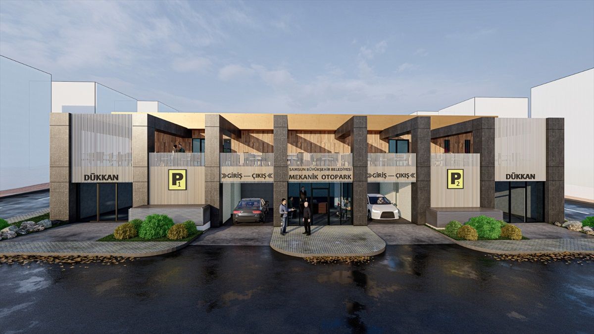 Samsun İlkadım İlçesinde Yeni Mekanik Katlı Otopark Projeleri