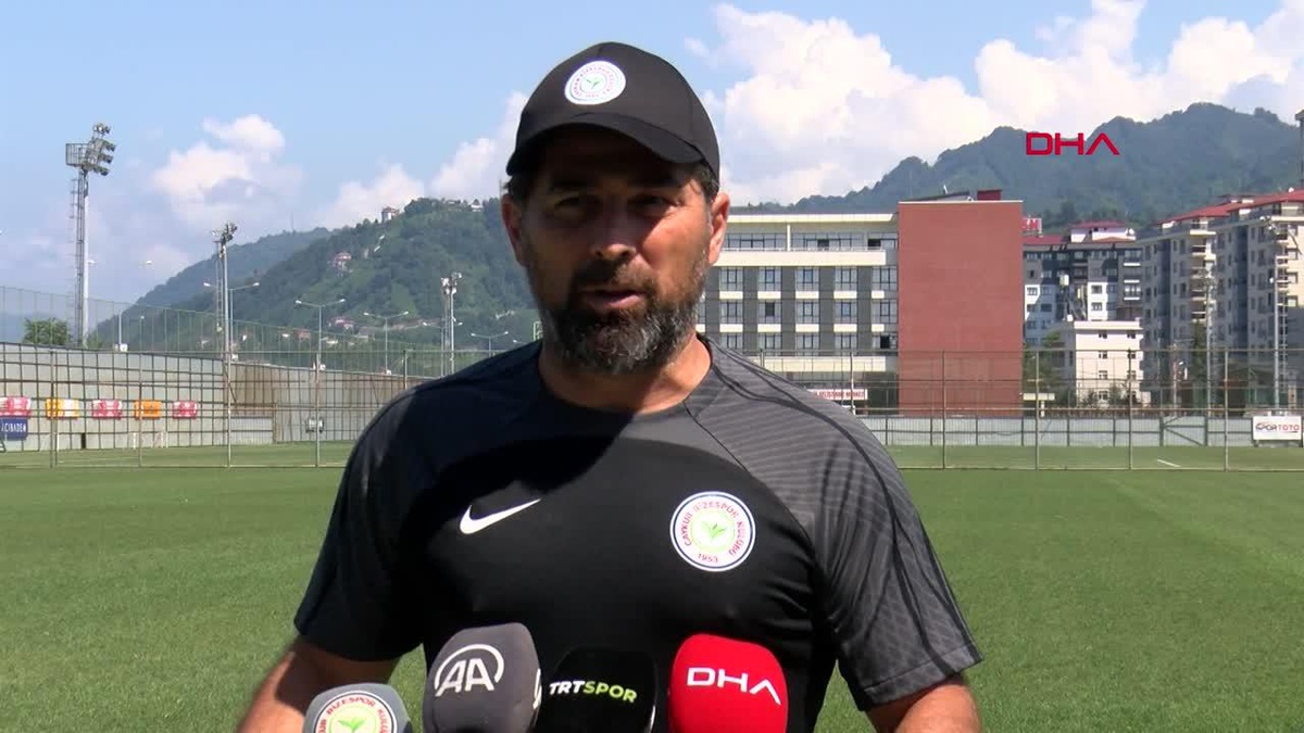Çaykur Rizespor Teknik Direktörü İlhan Palut: \'Trabzonspor maçı için iyi bir sonuçla ayrılırız\'