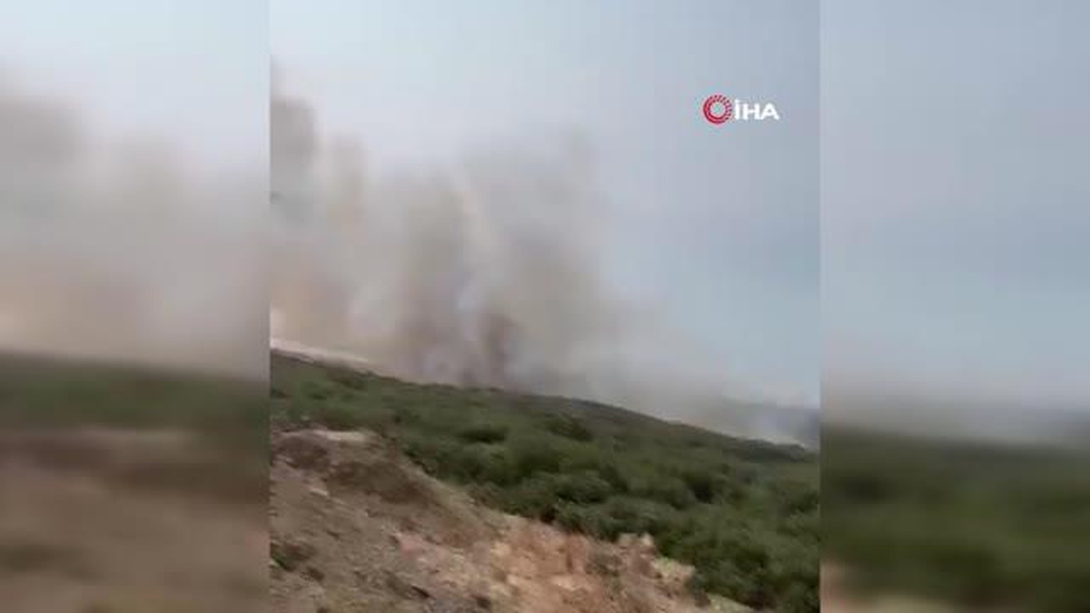 Tarihi Gelibolu Yarımadası\'nda yeni bir yangın çıktı