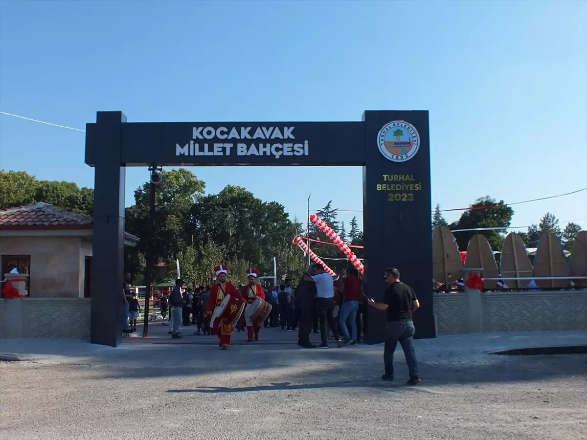 Turhal\'da "Millet Bahçesi" açılışı yapıldı