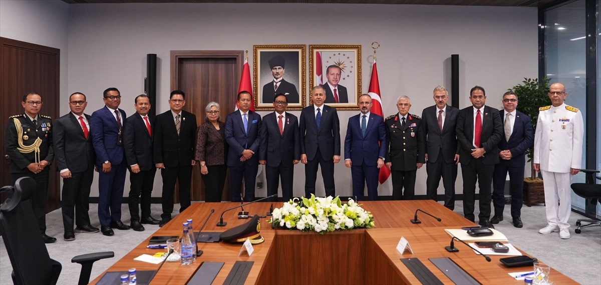 Türkiye ve Endonezya arasında güvenlik işbirliği anlaşması imzalandı