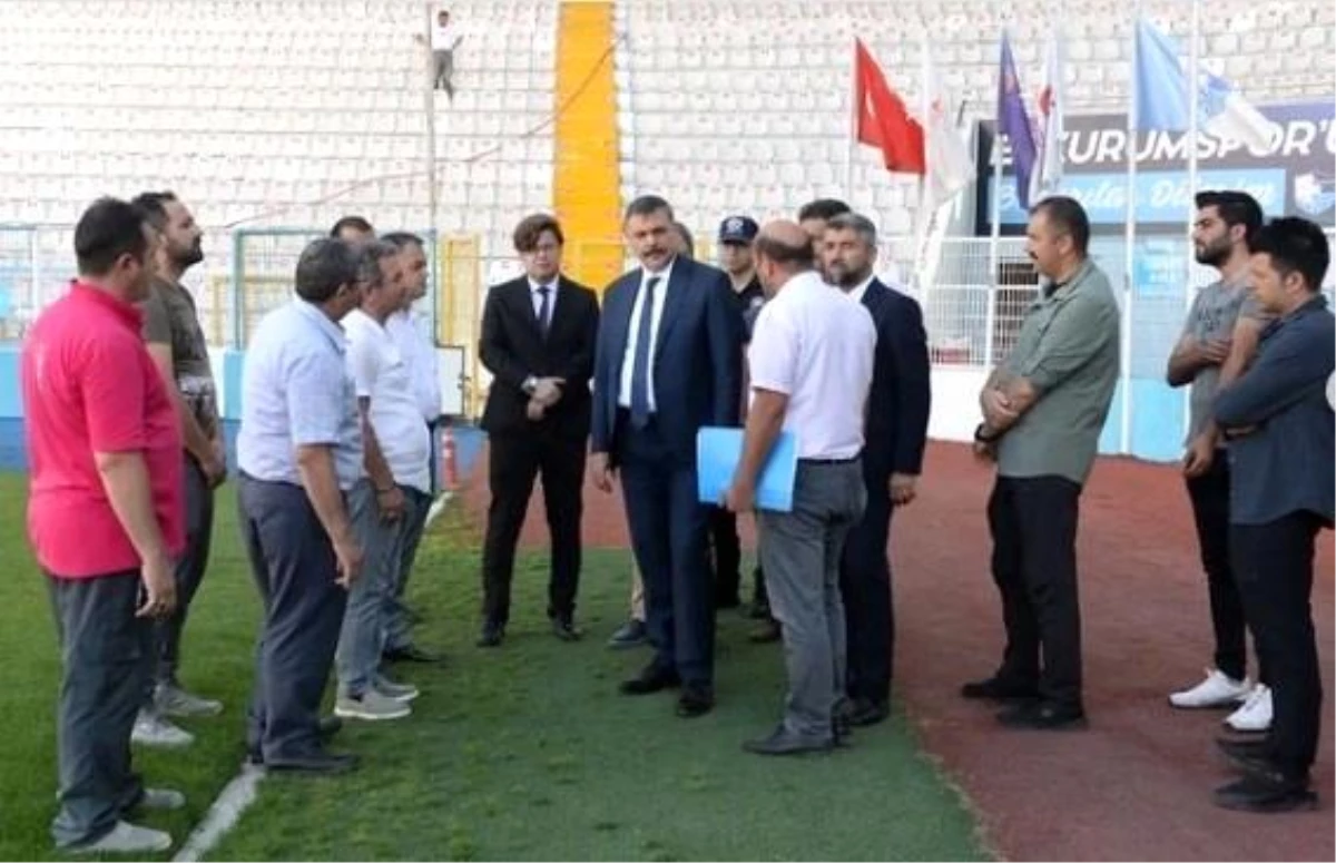 Erzurumspor\'un stadyumunda tamir ve tadilat çalışmaları devam ediyor