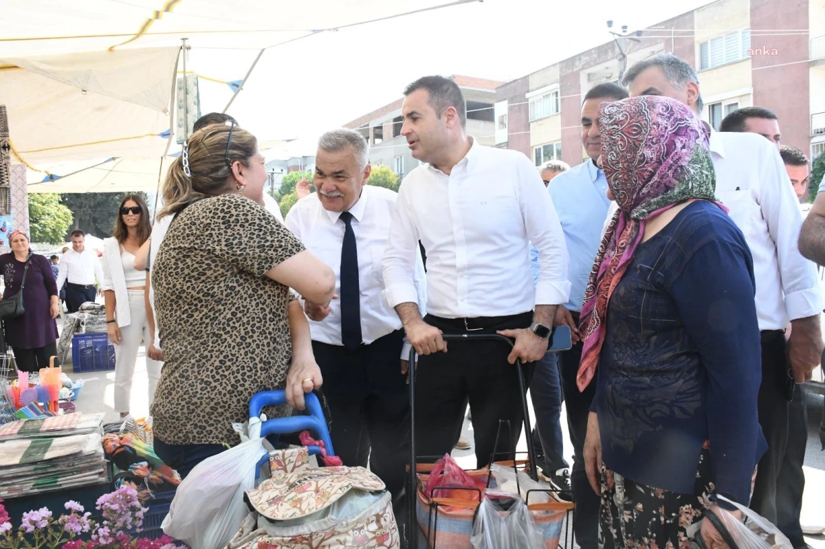 CHP Genel Başkan Yardımcısı Ahmet Akın, Torbalı\'da Meydan Projesi\'ni inceledi