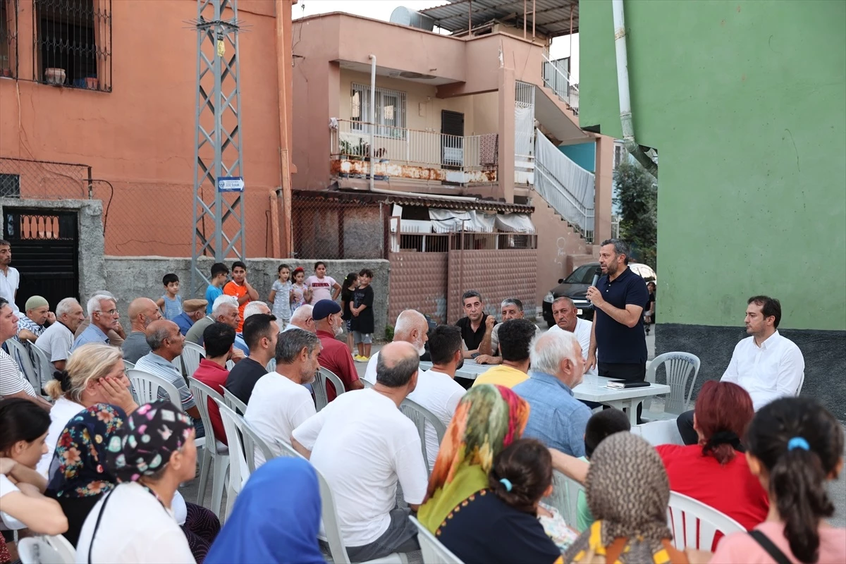 Yüreğir Belediye Başkanı Fatih Mehmet Kocaispir, vatandaşlarla buluştu