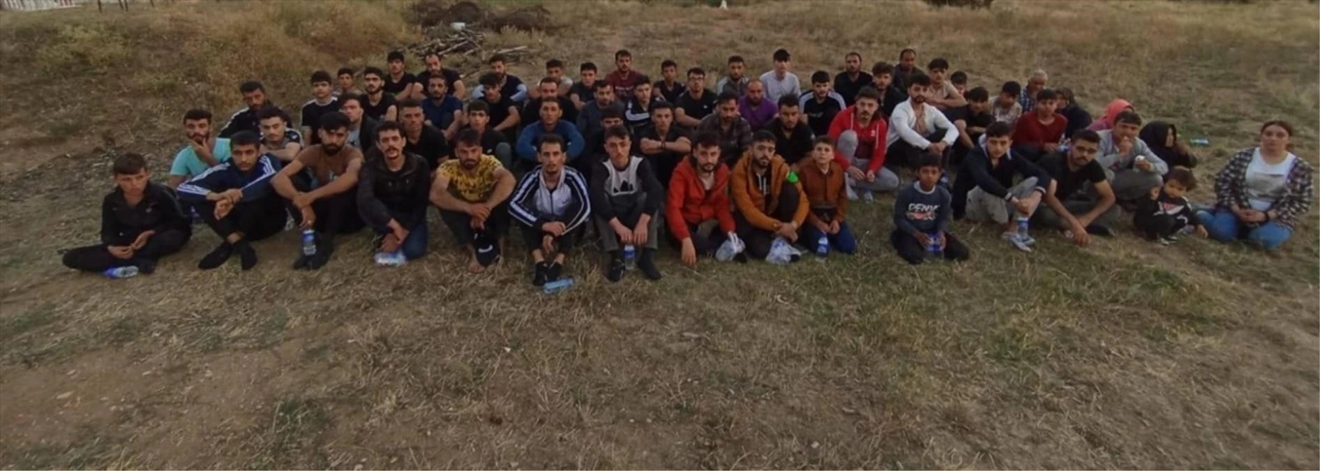 Edirne\'de 64 düzensiz göçmen yakalandı