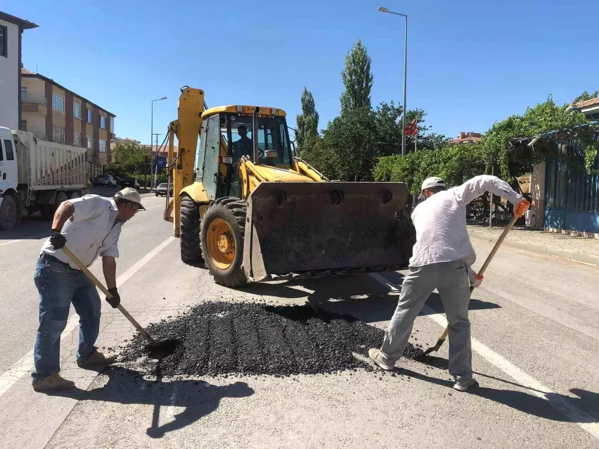 Bünyan\'da Yol İyileştirme Çalışmaları Devam Ediyor