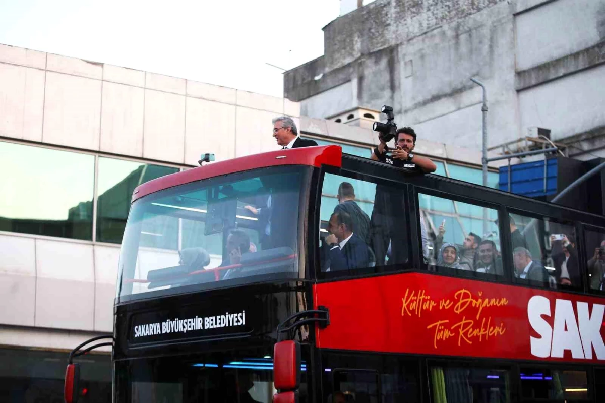 Sakarya Büyükşehir Belediyesi Turistik Gezi Otobüsü İle Şehir Turlarına Başlıyor