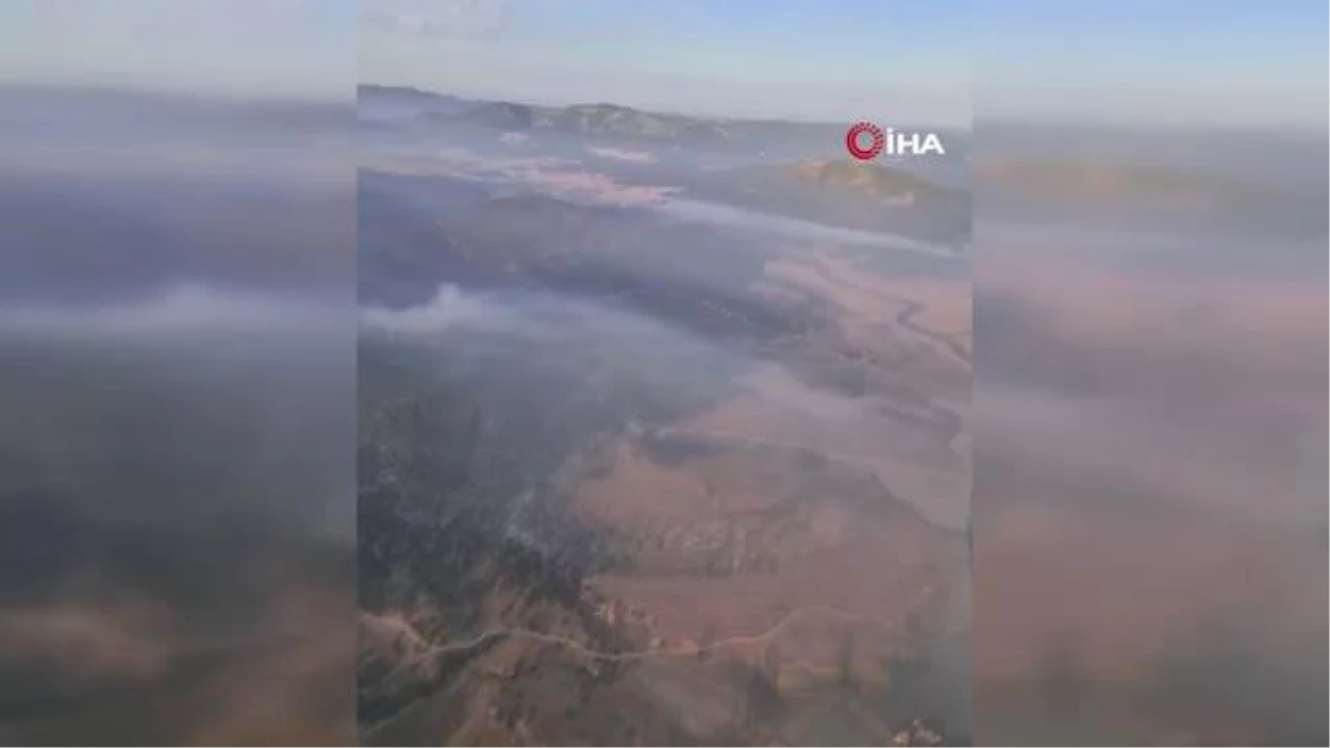 Eskişehir\'de orman yangınına sabah saatlerinde yeniden müdahale başladı