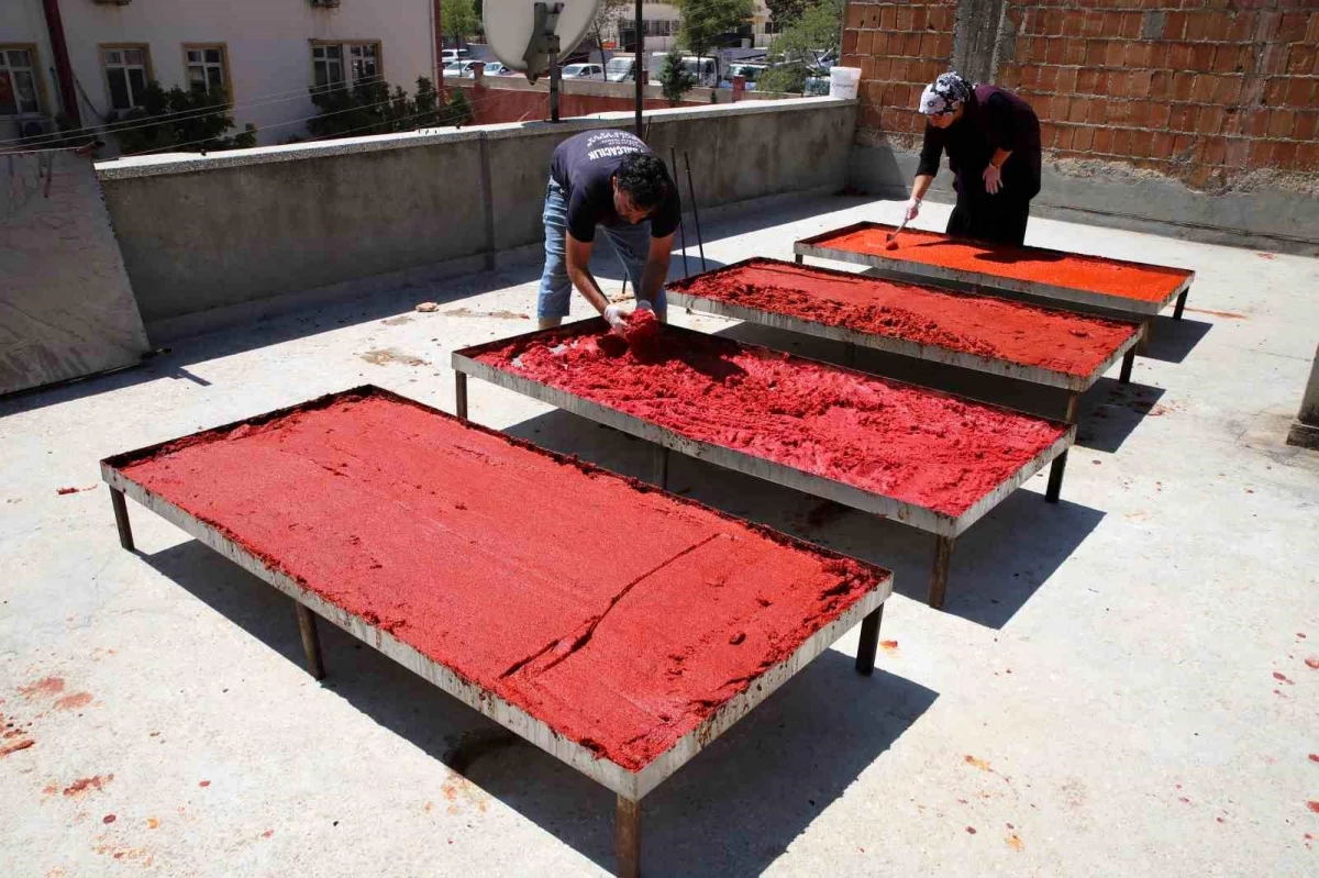 Gaziantep\'te Biber Salçası Üretimi Yoğunlaşıyor