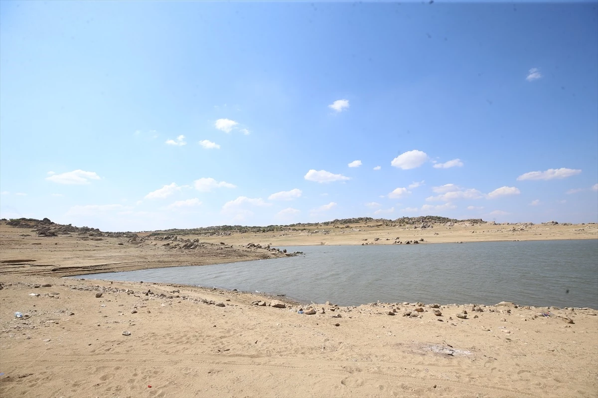 Kırklareli Kayalıköy Barajı\'nda Su Seviyesi Azaldı