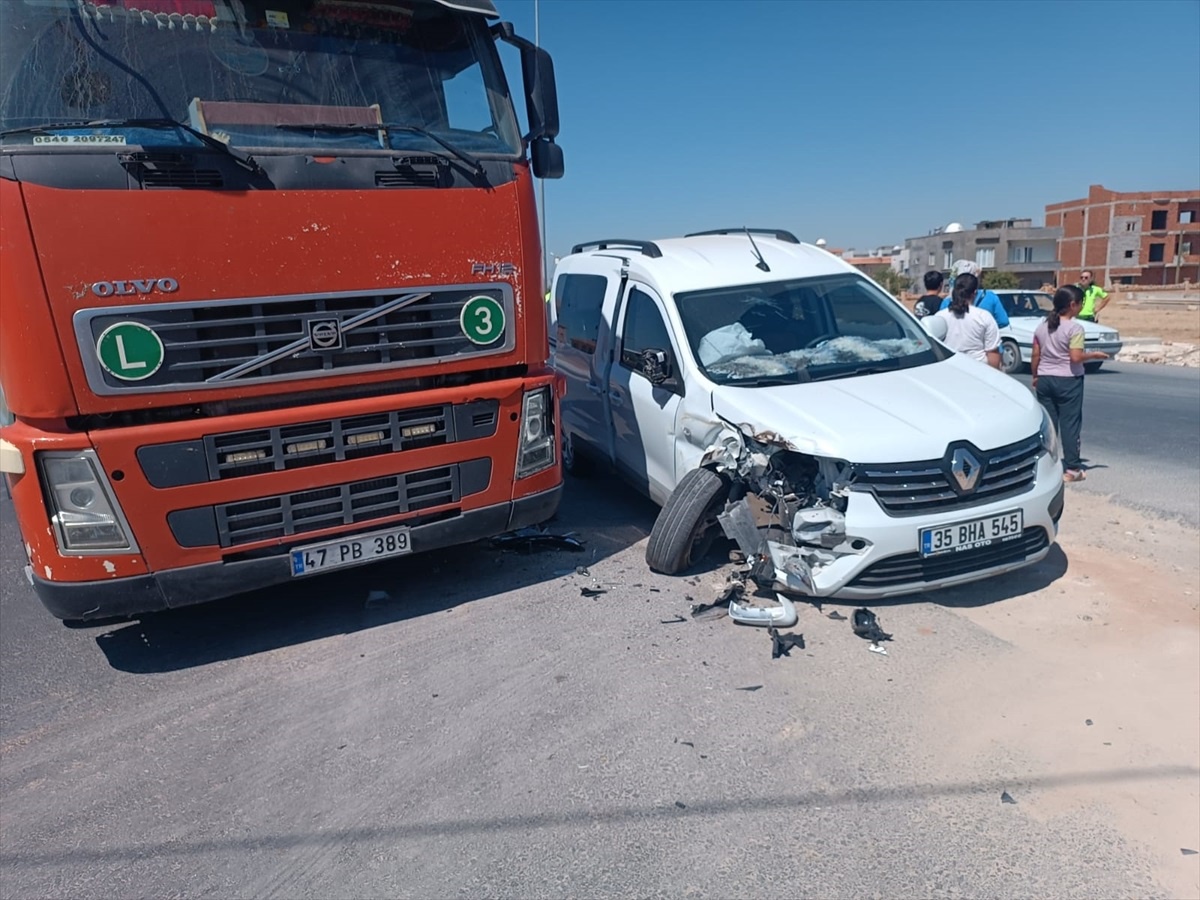 Mardin\'de trafik kazasında 1 kişi yaralandı