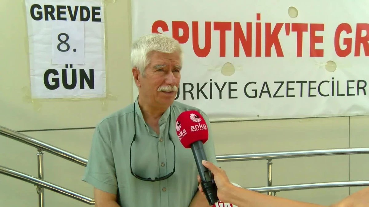 Medya Ombudsmanı Faruk Bildirici, Sputnik Türkiye\'deki grevde gazetecilere destek verdi