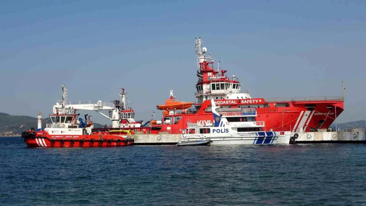 Türkiye\'nin ilk acil müdahale gemisi orman yangınına müdahale için konuşlandırıldı