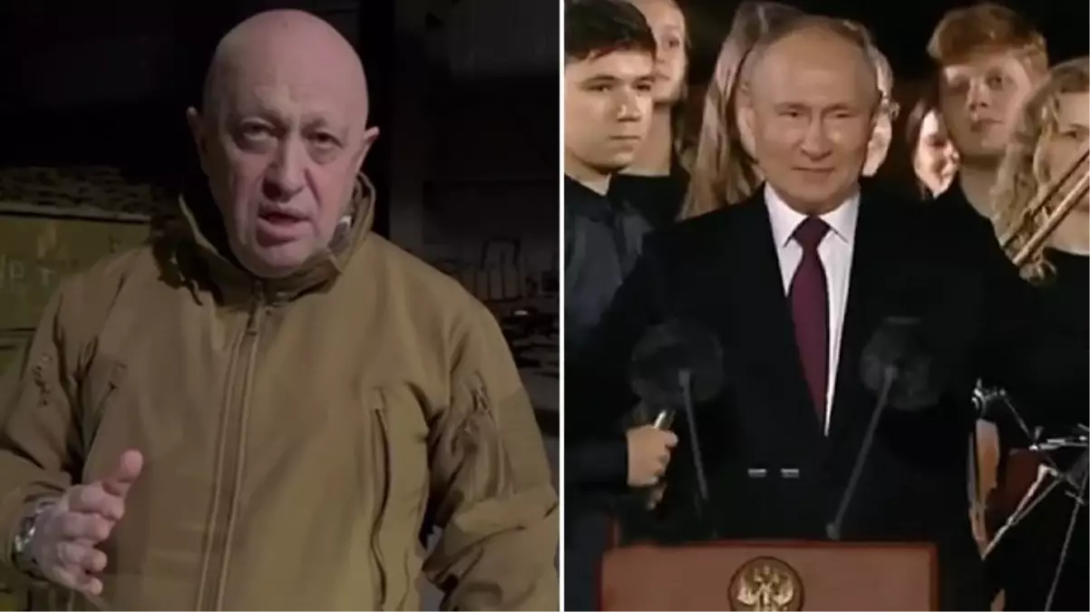 Prigojin\'in ölüm haberinin geldiği anlarda Putin\'in katıldığı törendeki neşeli tavrı dikkatlerden kaçmadı