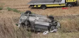 Çorlu'da Şarampole Devrilen Araçta 1 Çocuk Hayatını Kaybetti