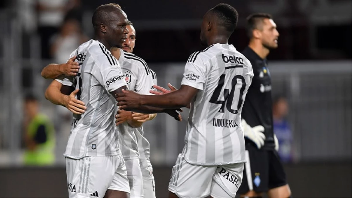 Son Dakika: Kara Kartal avantajı kaptı! Konferans Ligi\'nde Beşiktaş, Dinamo Kiev\'i 3-2 yendi