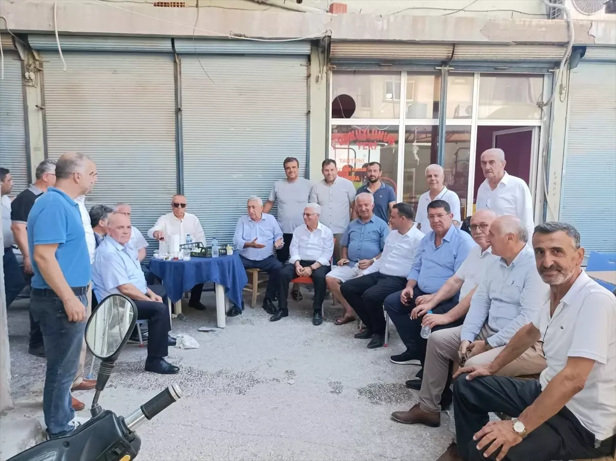 TESK Genel Başkanı Bendevi Palandöken, Hatay\'da esnafla buluştu