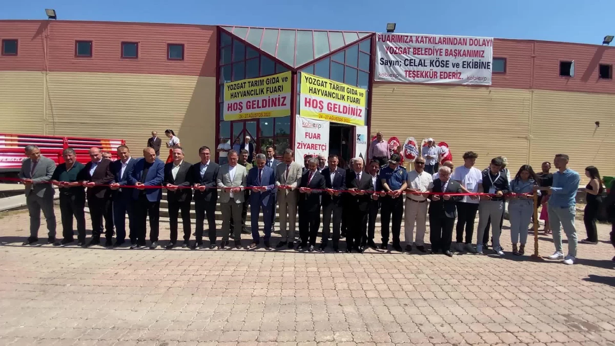 Yozgat 13. Tarım ve Hayvancılık Fuarı Açıldı