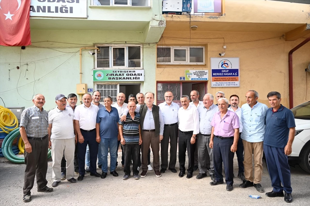 AK Parti Konya Milletvekili Mehmet Baykan Seydişehir\'i ziyaret etti