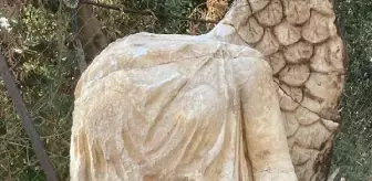 Alanya'da 1800 yıllık 'Zafer Tanrıçası' heykeli bulundu
