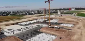 Batman'ın 1 milyar 185 milyon TL'lik hastanesinin inşası devam ediyor