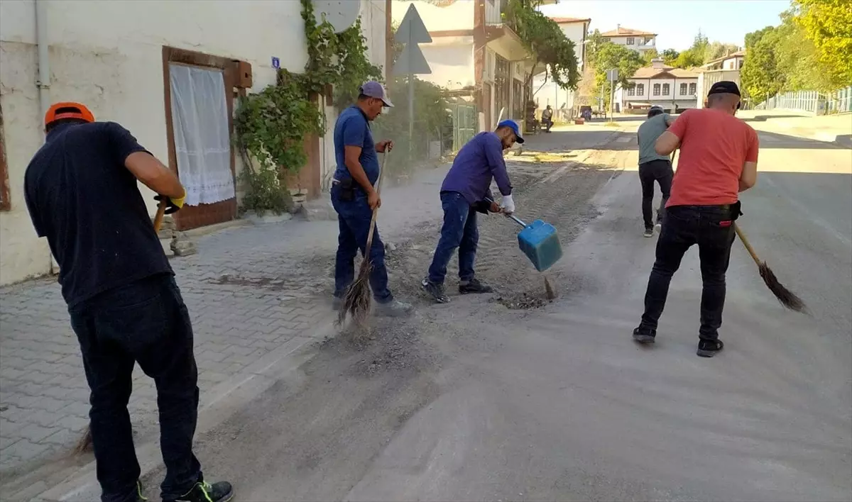 Güdül\'de başlatılan temizlik seferberliği sürüyor