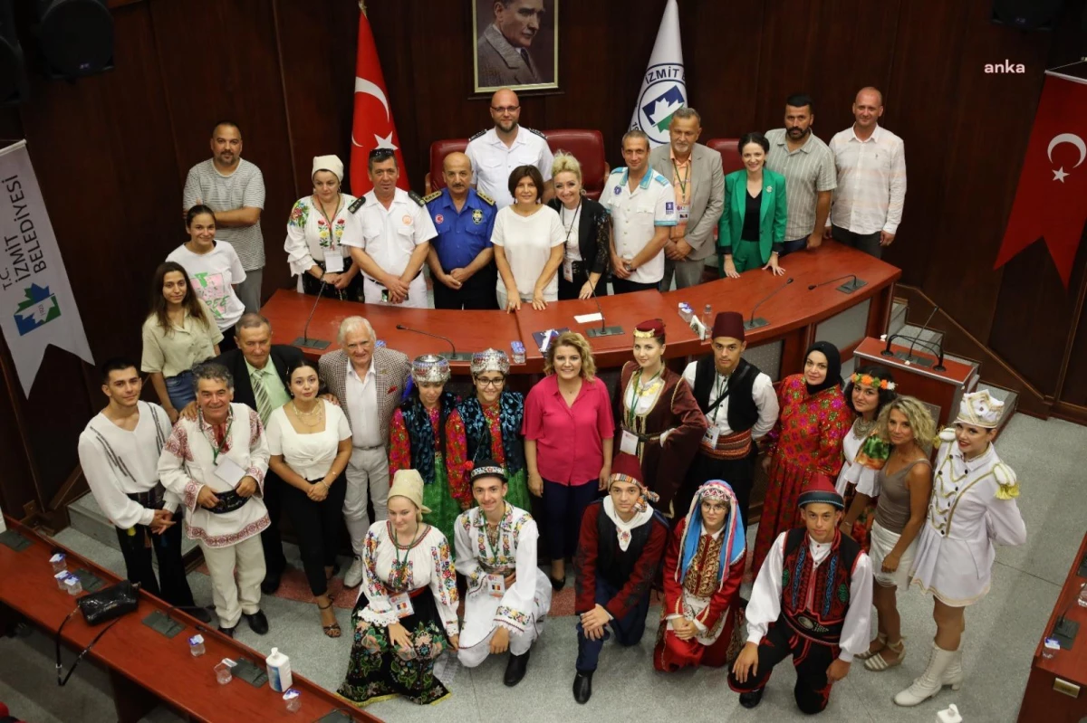 İzmit Belediye Başkanı, Pişmaniye Festivali\'ne katılan grup liderlerini ağırladı