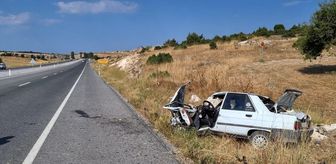 Kütahya'da otomobil devrildi: 1 çocuk hayatını kaybetti, 3 kişi yaralandı