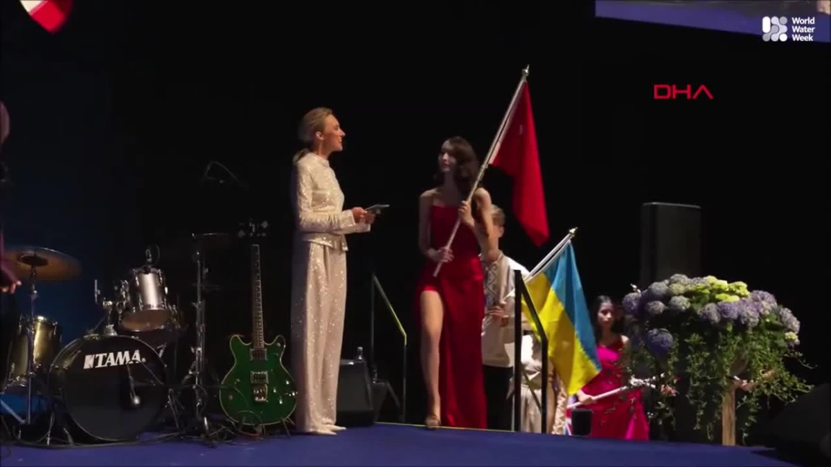 Türk Lise Öğrencisi İsveç\'te Su Ödülü Aldı