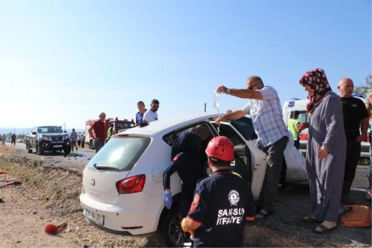Samsun Havza\'da Otomobil Kazası: 1 Ölü, 7 Yaralı