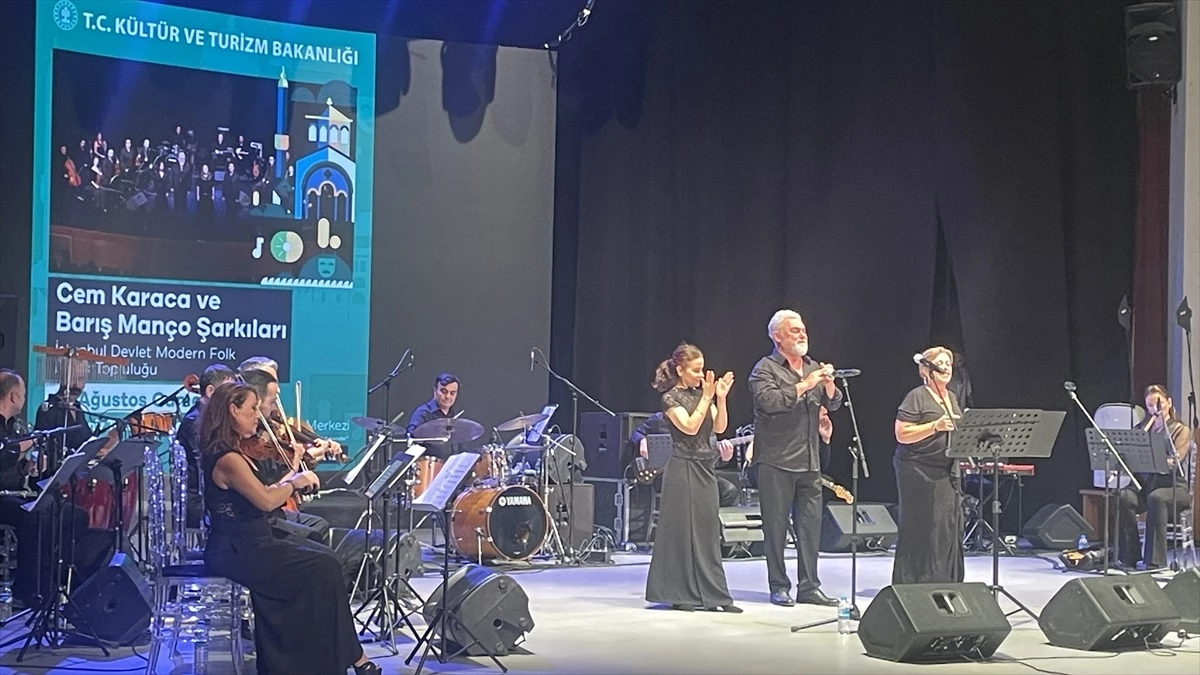 Trabzon\'da Cem Karaca ve Barış Manço Şarkıları Konseri